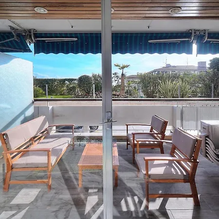 Apartment Immogroom - 100 M2 - Spacious - Terace - Parking - Air Conditioning Cannes